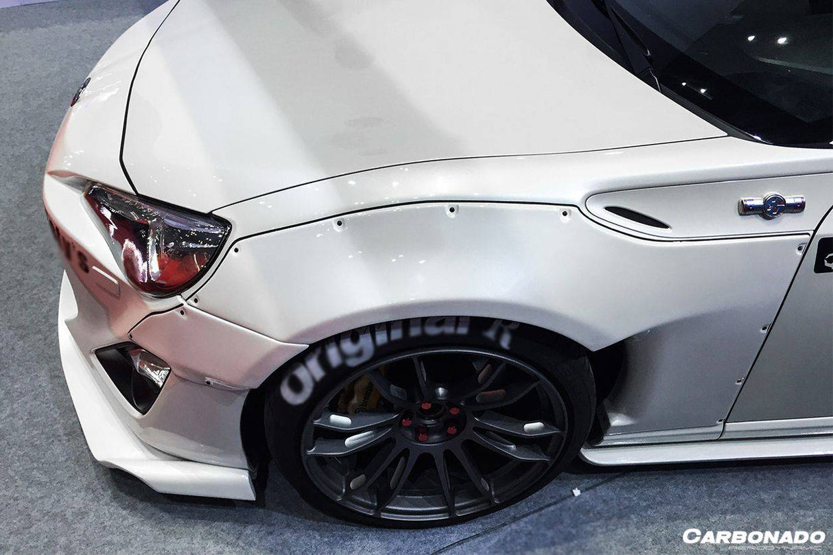 2012-2020 Scion FRS & Toyota GT86 & Subaru BRZ RBY2 Style Wide Fender Flare
