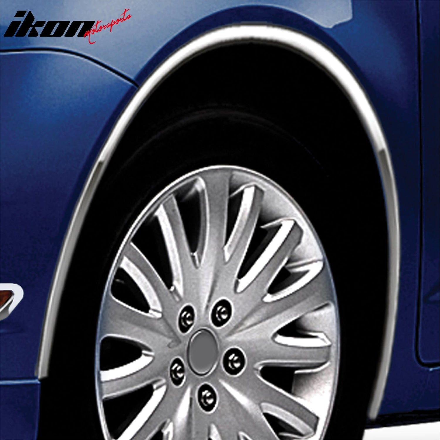 Universal 1.2X21 Chrome Fender Flare Wheel Protector Molding Edge Trim