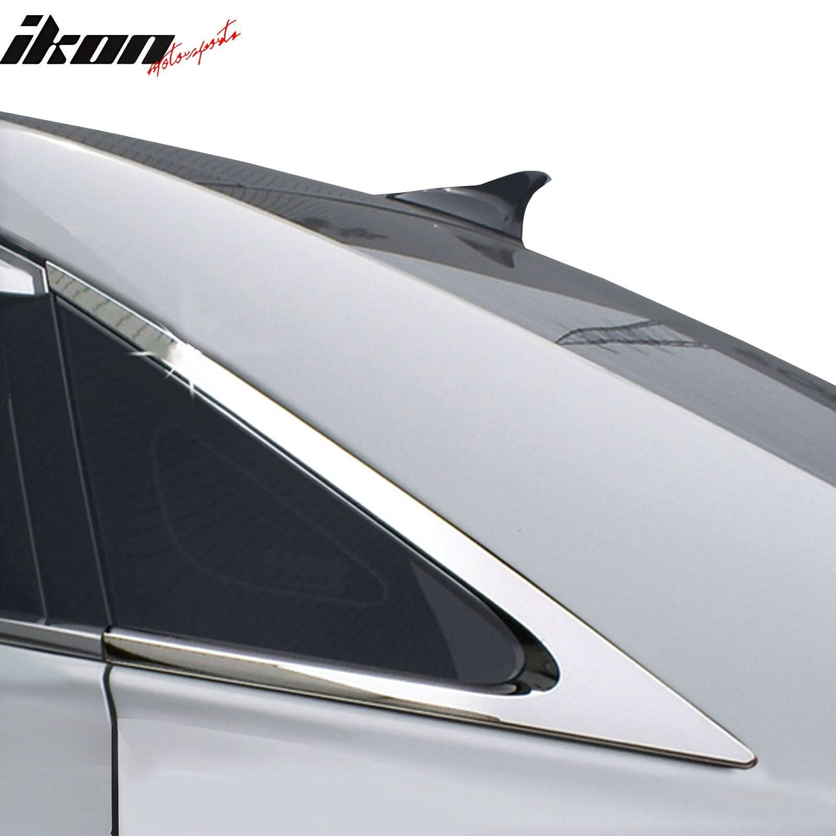 2011-2013 Hyundai Sonata Chrome 2PCS Window C-Pillar Molding Trim ABS