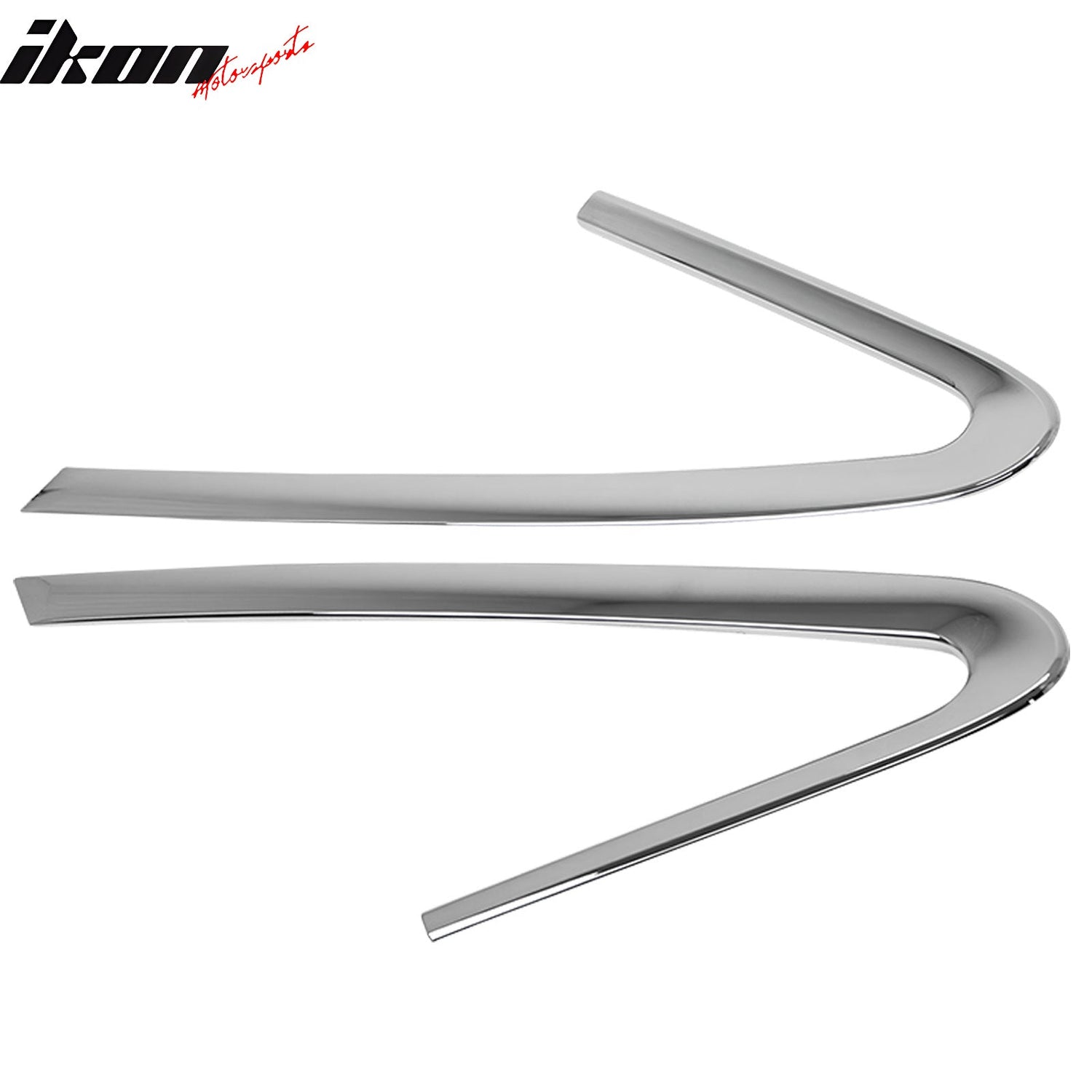 2012-2015 Kia Rio 4-Door 5-Door Chrome 2PCS A-Pillar Molding Trim ABS