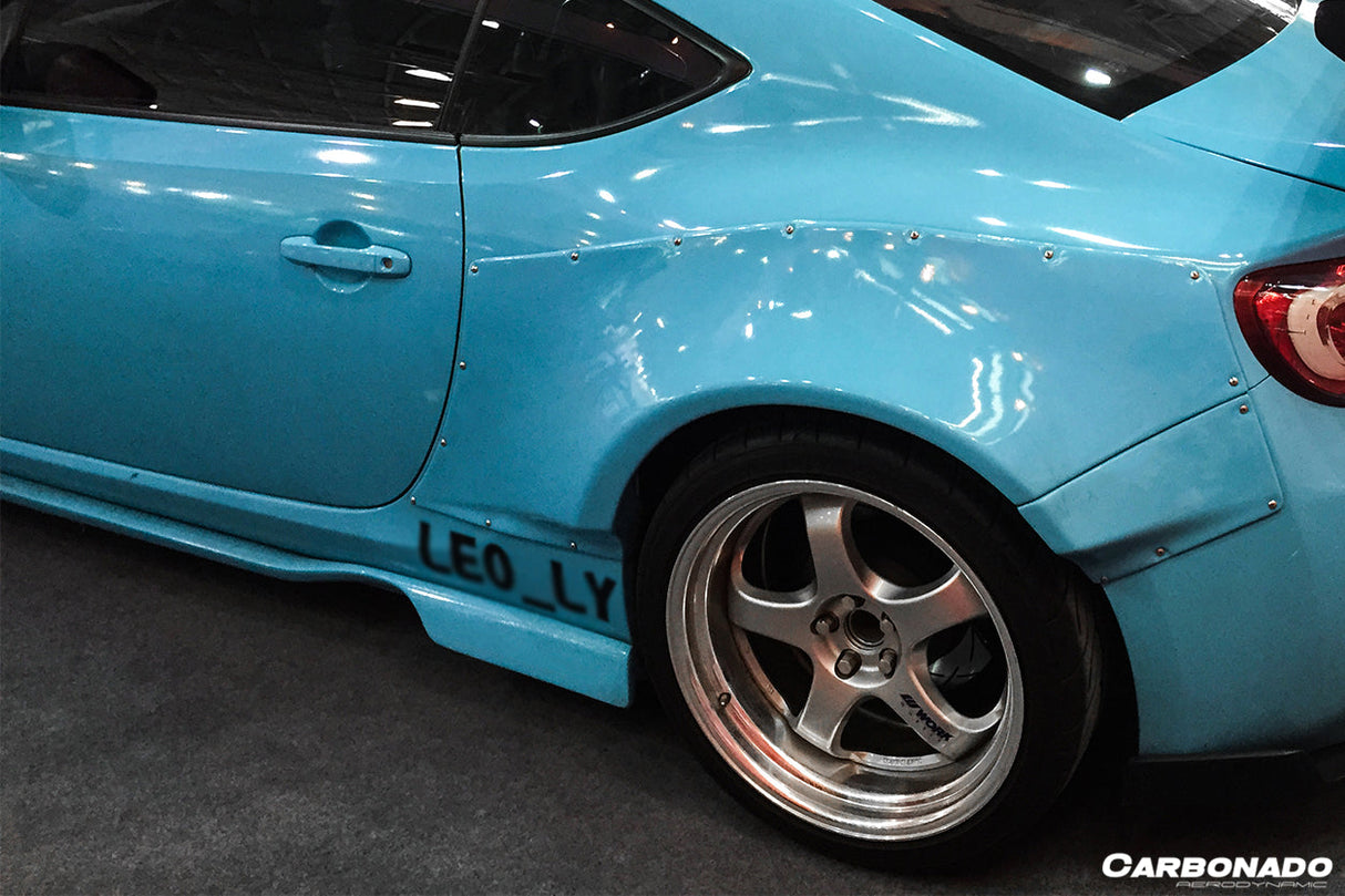 2012-2020 Scion FRS & Toyota GT86 RBY1 Style Wide Body Kit