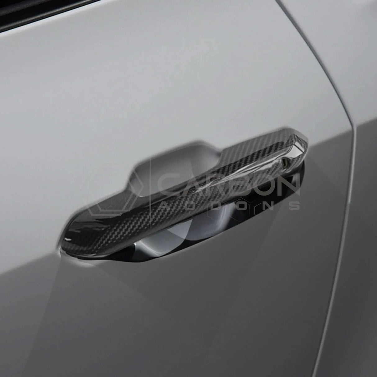 2024+ S650 Mustang Hard Carbon Fiber Exterior Door Handle Cover