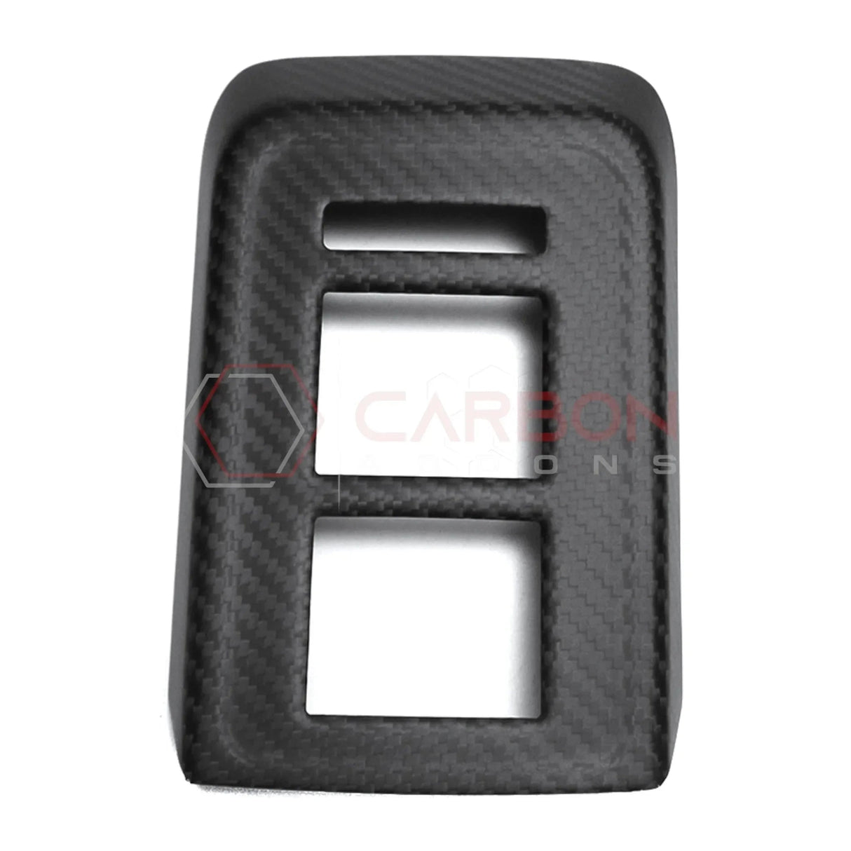 Real Carbon Fiber Sunroof Control Switch Trim Cover For 2021+ Bronco