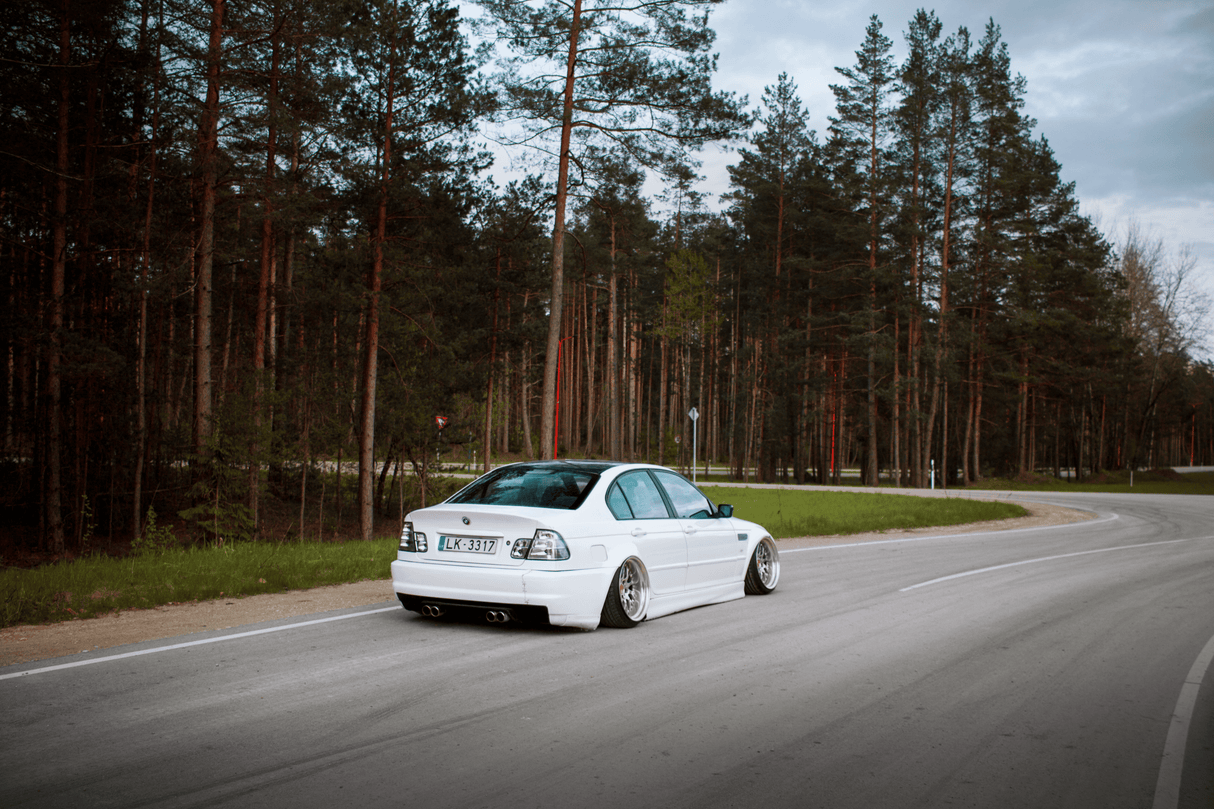 BMW 3-Series E46 Sedan Clear Tail Lights (1998-2006) - K2 Industries