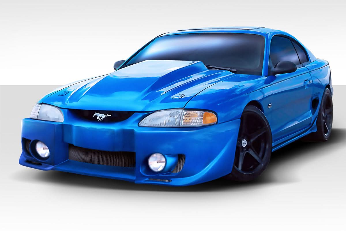 1994-1998 Ford Mustang Evo 5 Style Body Kit - 4 Piece - FRP