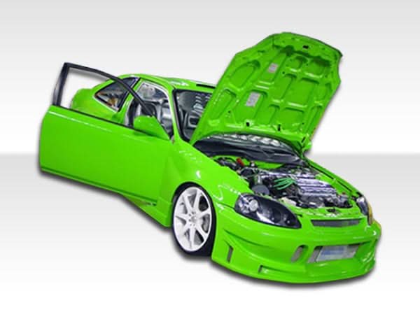 1996-1998 Honda Civic Buddy Style Body Kit 4 Piece - FRP