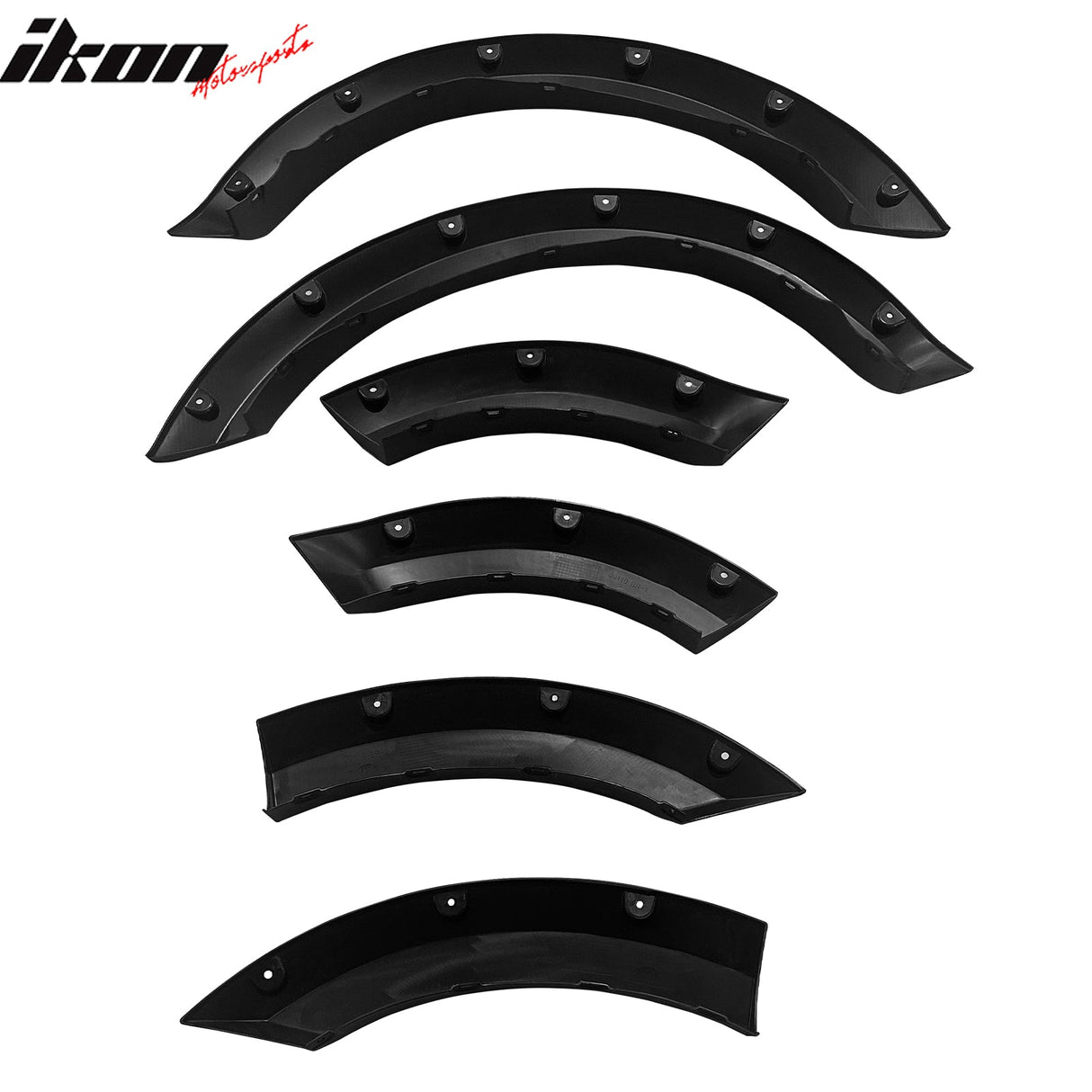 2021-2025 Ford Bronco Sport Pocket Rivet Style Wheel Fender Flares PP