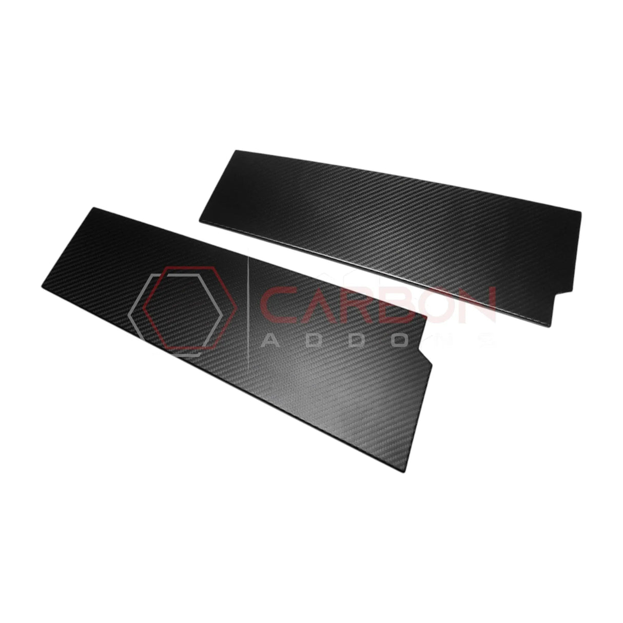 2021+ Bronco Real Carbon Fiber B-Pillar Trim Covers