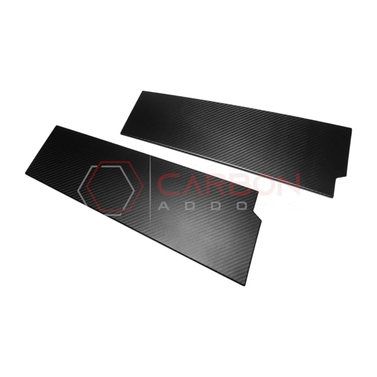 2021+ Bronco Real Carbon Fiber B-Pillar Trim Covers