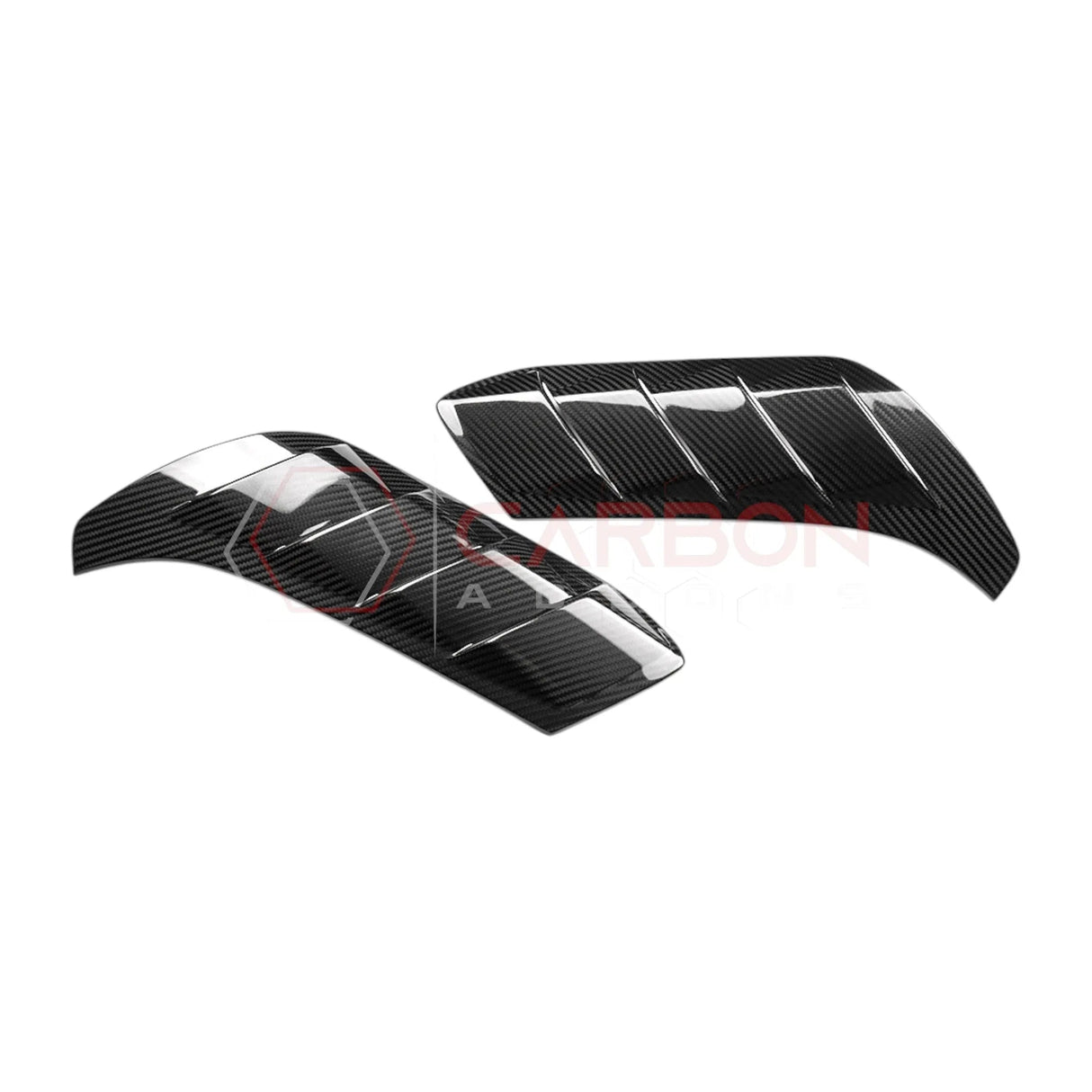 2021+ Bronco Raptor Real Carbon Fiber Fender Vent Trim Covers