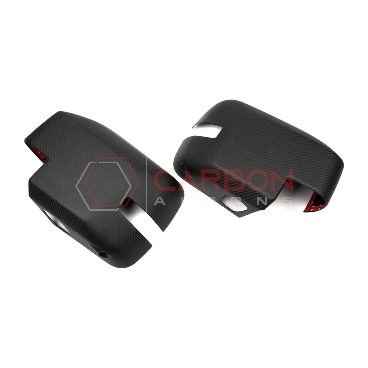 2021+ Bronco Real Carbon Fiber Mirror Cap Cover with Turn Signal