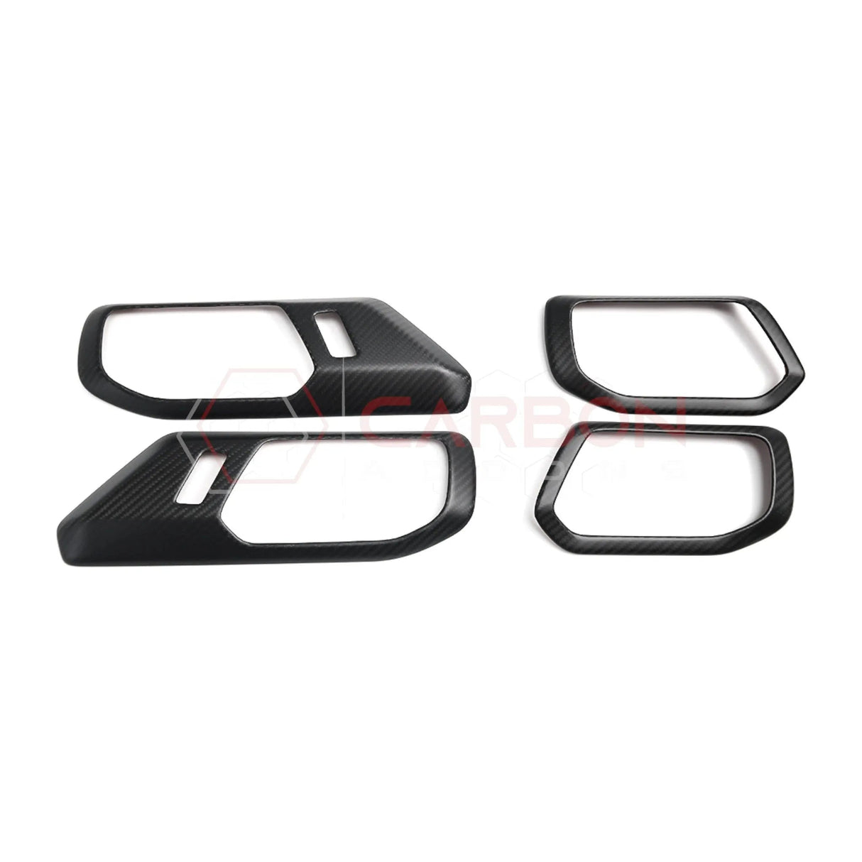 2021+ Bronco Real Carbon Fiber Interior Door Handle Trim Covers