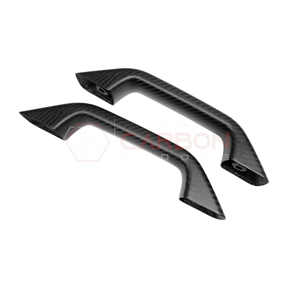 2021+ Bronco Real Carbon Fiber Pillar Grab Handles | Direct Replacement