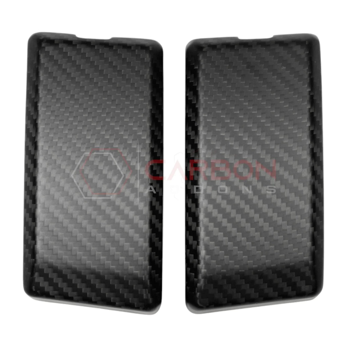 2021+ Bronco Real Carbon Fiber Front Roof Rack Mount Cover Trim Covers