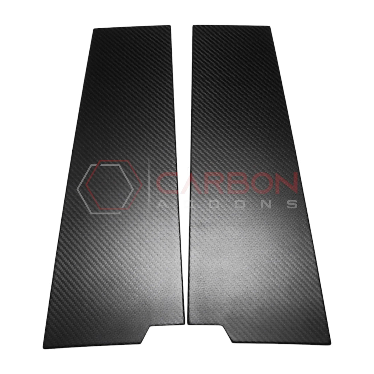 2021+ Bronco Real Carbon Fiber B-Pillar Trim Covers