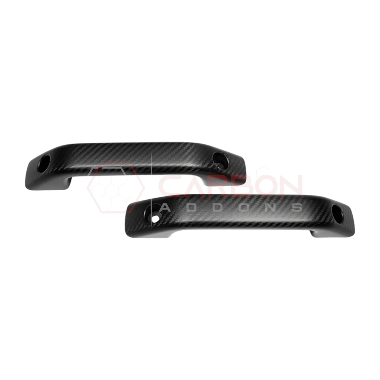 2021+ Bronco Real Carbon Fiber Pillar Grab Handles | Direct Replacement