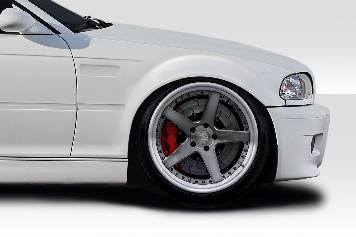 2000-2006 BMW 3 Series E46 2DR Duraflex Maxxen Front Fenders ( +60MM ) - 2 Pieces
