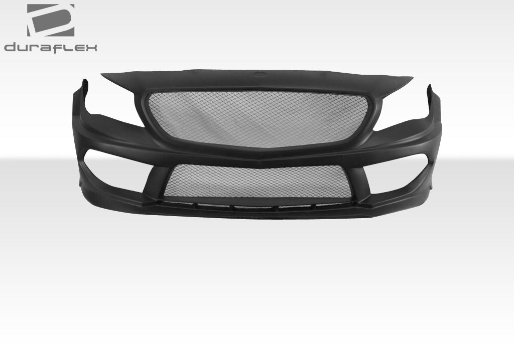 2014-2015 Mercedes CLA Class Black Series Look Wide Body Front Bumper Cover - 7 Piece - FRP