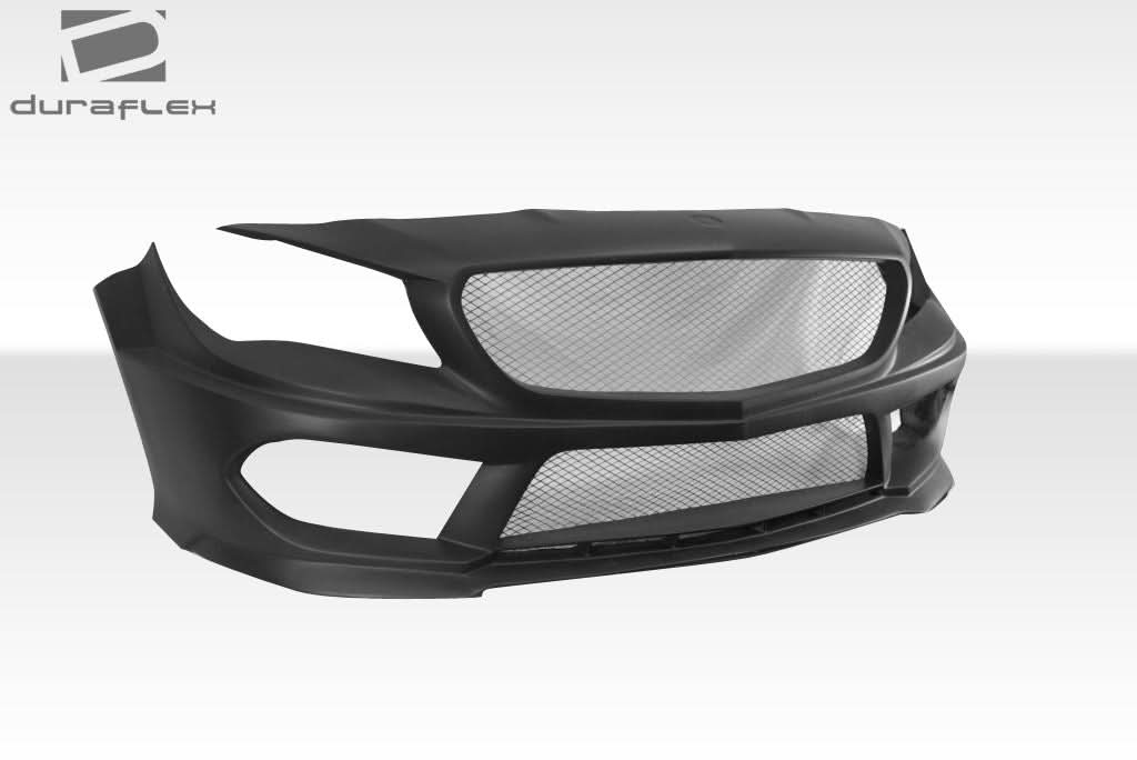 2014-2015 Mercedes CLA Class Black Series Look Wide Body Front Bumper Cover - 7 Piece - FRP