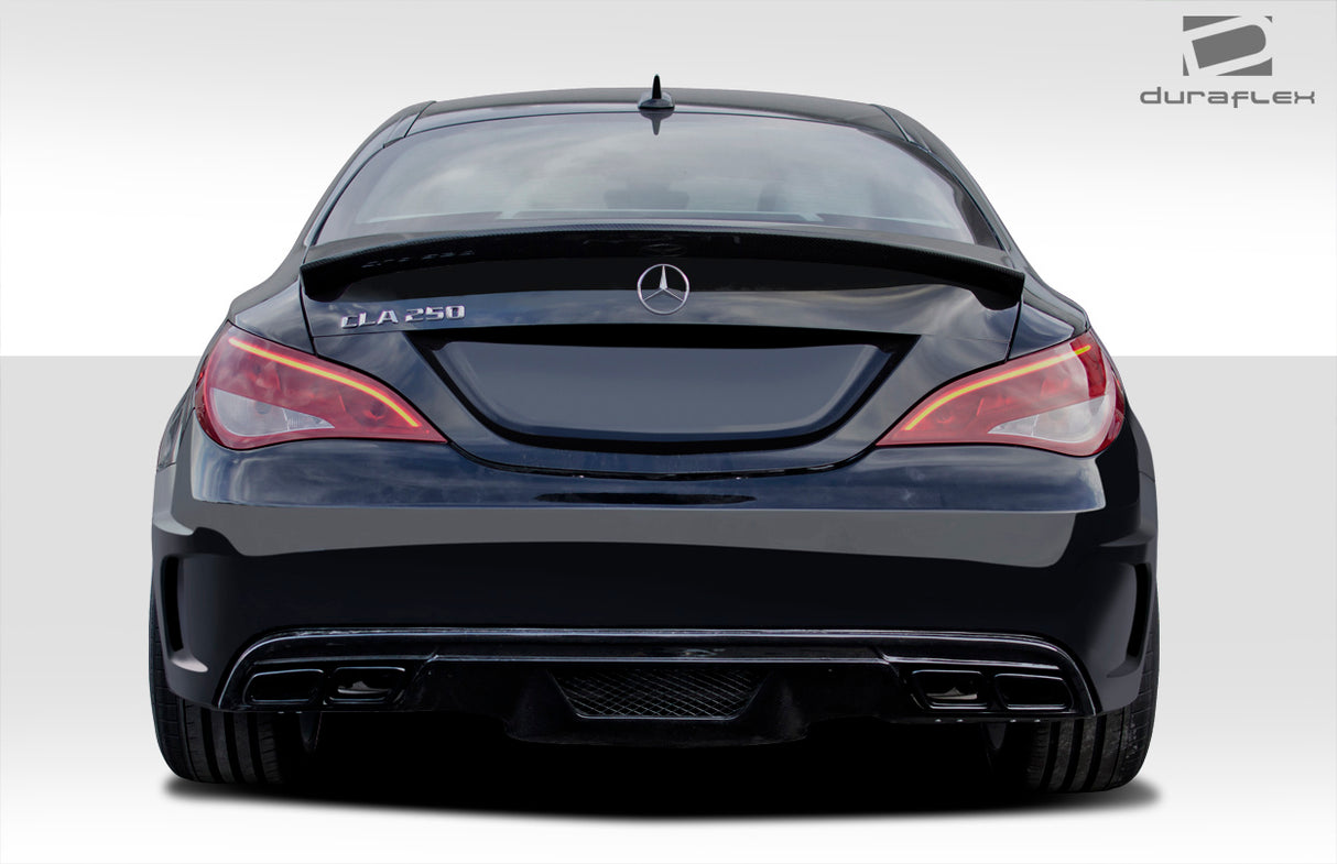 2014-2015 Mercedes CLA Class Black Series Look Rear Bumper Cover - FRP