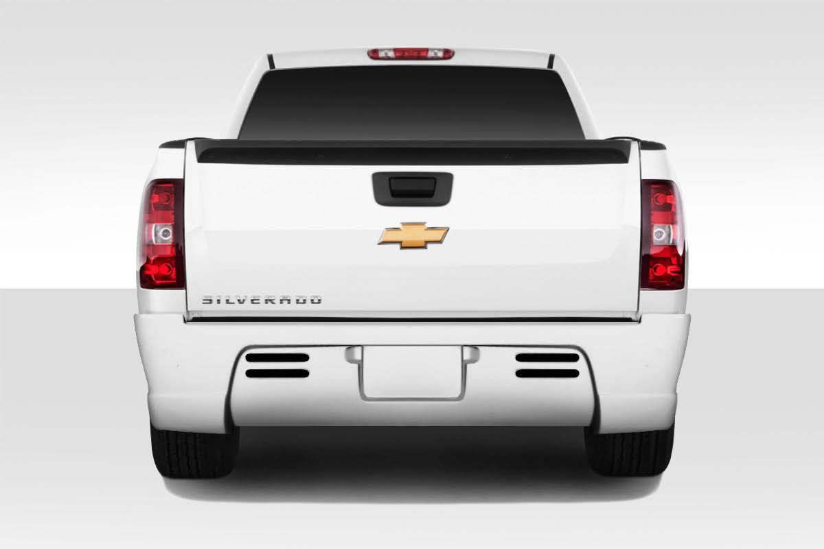 2007-2013 Chevrolet Silverado BT-3 Style Rear Bumper Cover - FRP