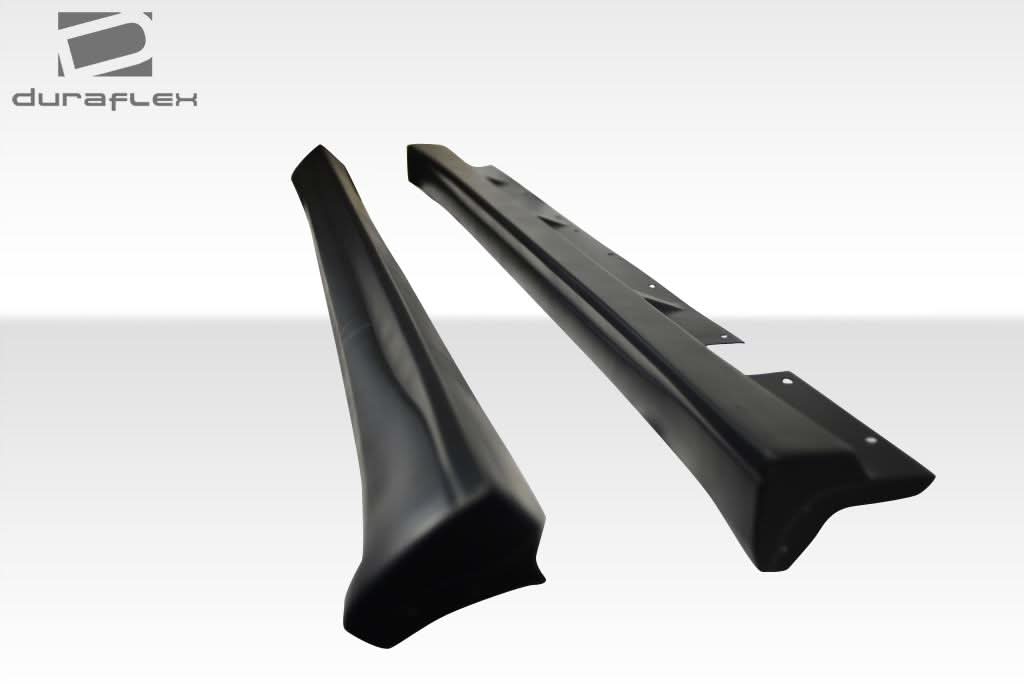 2006-2011 Mercedes CLS Class Eros Version 1 Style Side Skirts - FRP