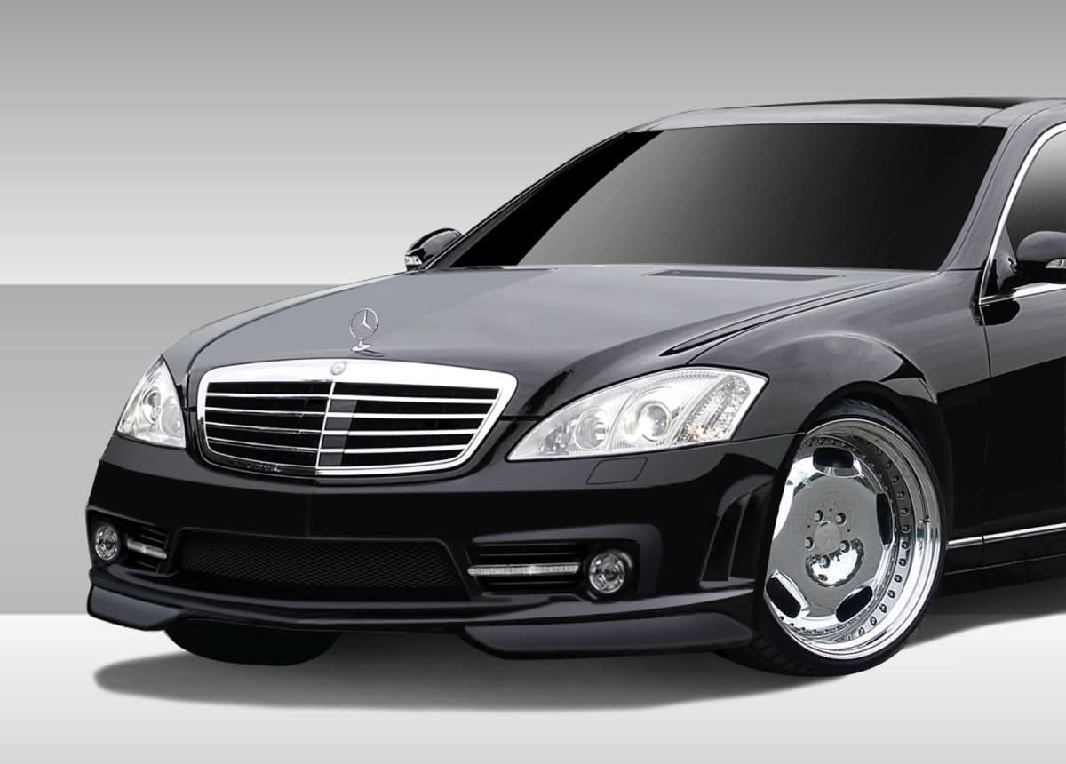 2007-2009 Mercedes S Class Eros Version 3 Style Front Bumper - FRP