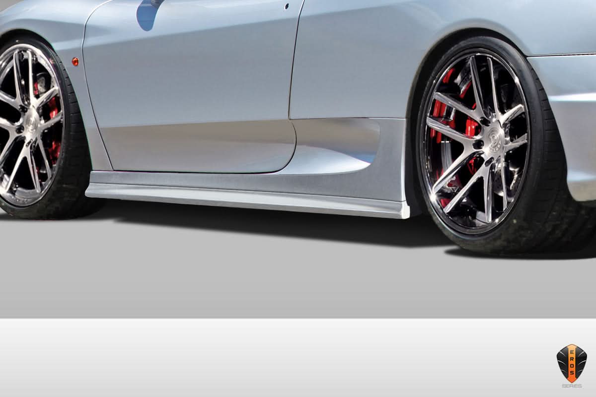 1999-2004 Ferrari 360 Modena Eros Version 1 Style Side Skirts - FRP