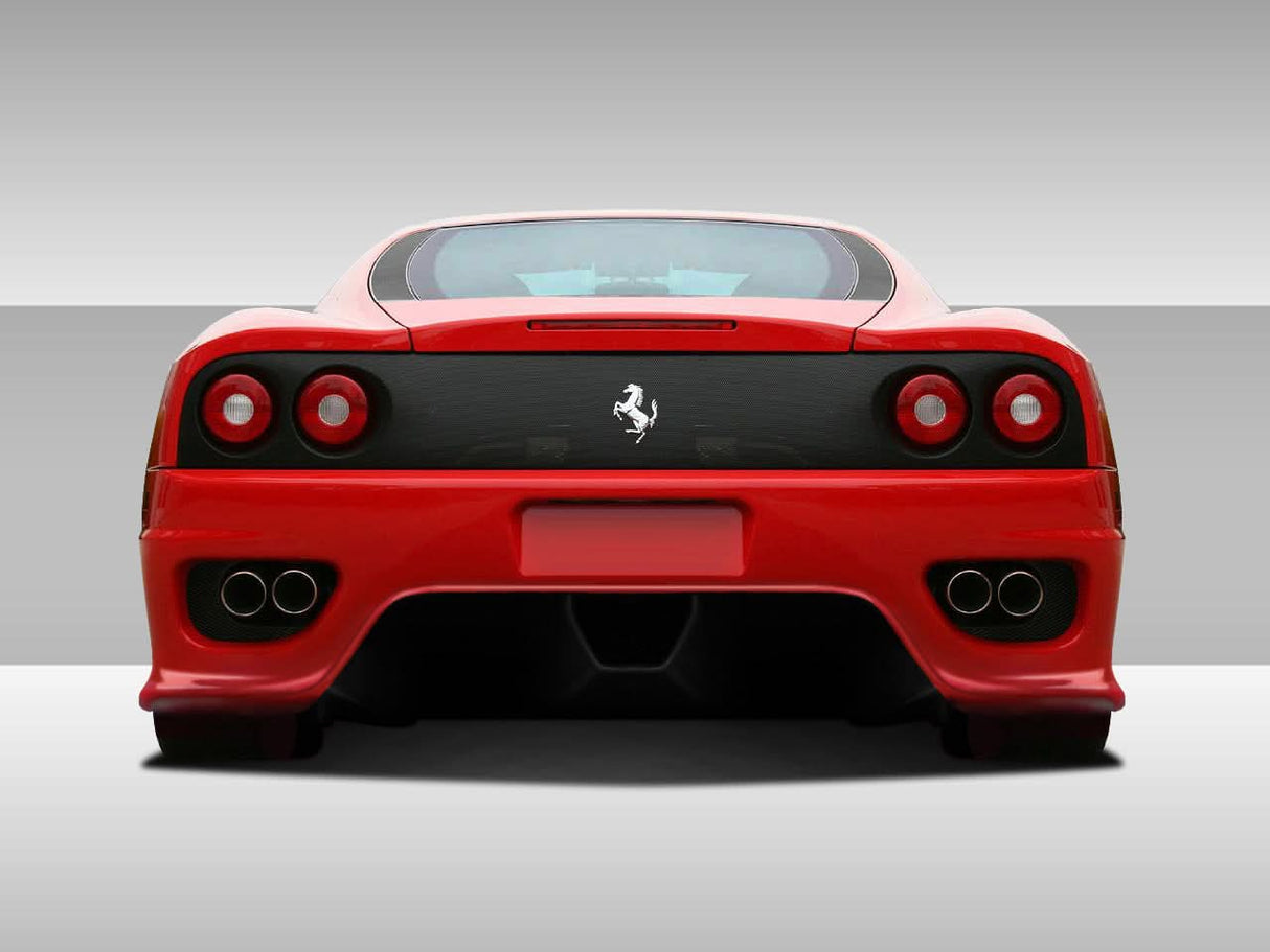 1999-2004 Ferrari 360 Modena Eros Version 1 Style Rear Bumper Cover - FRP