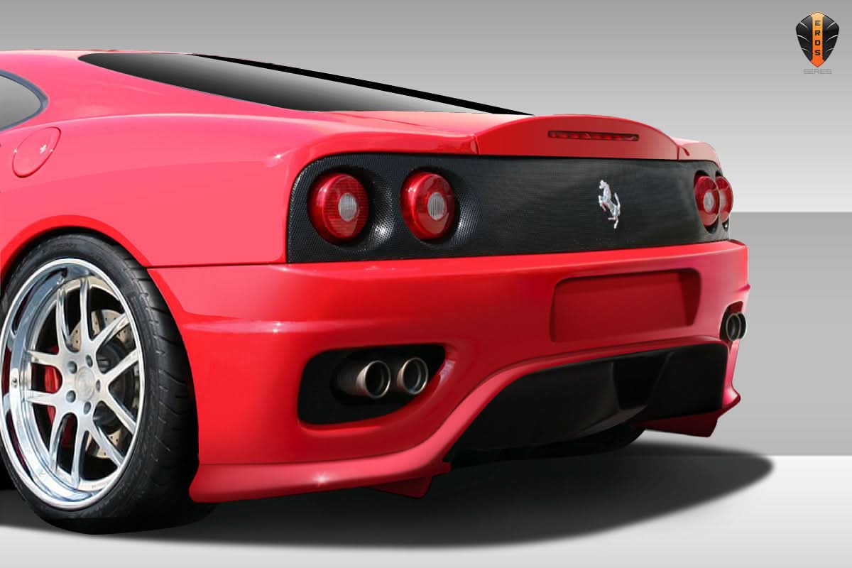 1999-2004 Ferrari 360 Modena Eros Version 1 Style Rear Bumper Cover - FRP