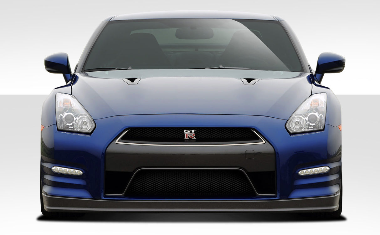 2009-2016 Nissan GT-R R35 OEM Facelift Look Front Bumper Cover - FRP