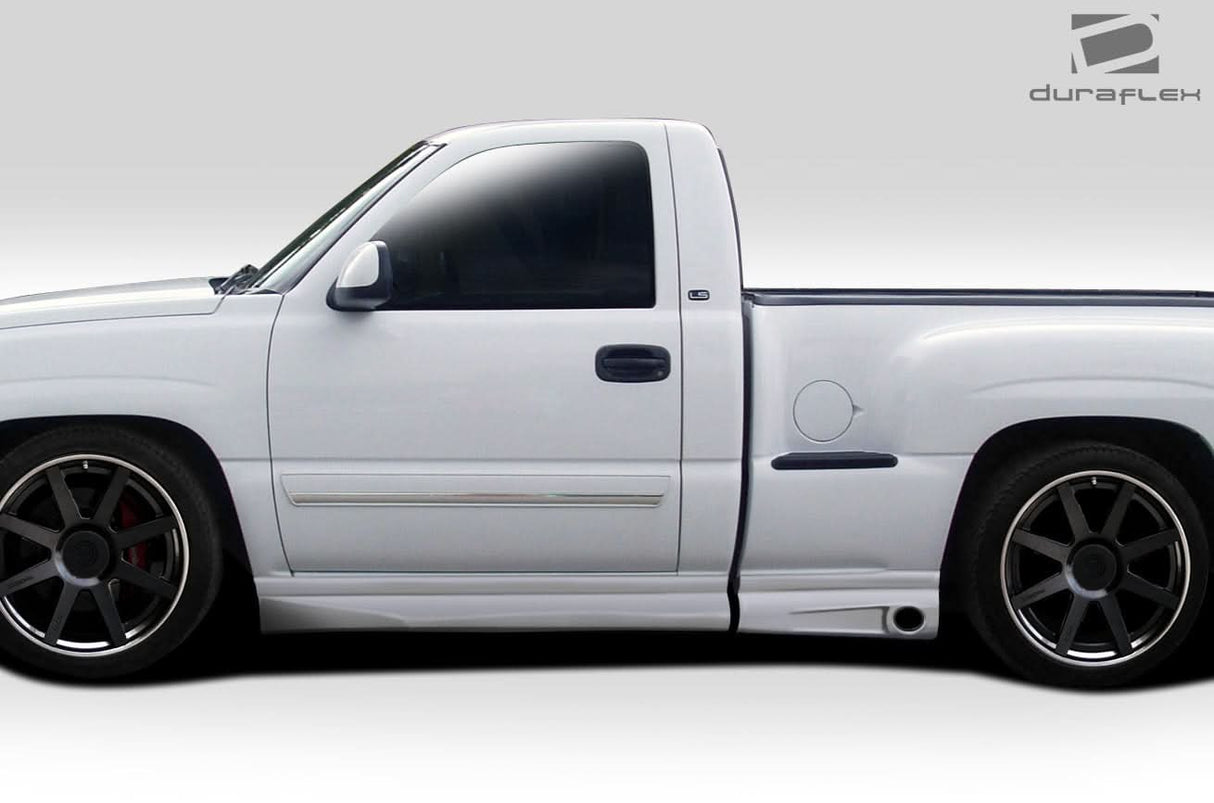 1999-2006 Chevrolet Silverado BT-1 Style Side Skirt Rocker Panels - FRP