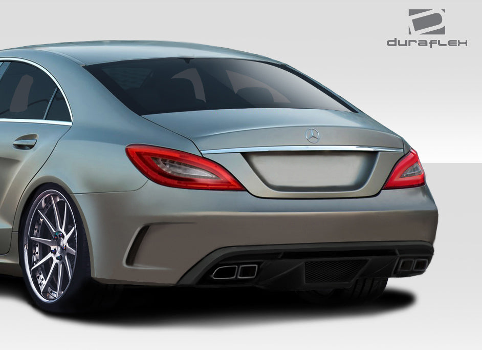 2006-2011 Mercedes CLS Black Series Look Rear Bumper Cover - FRP