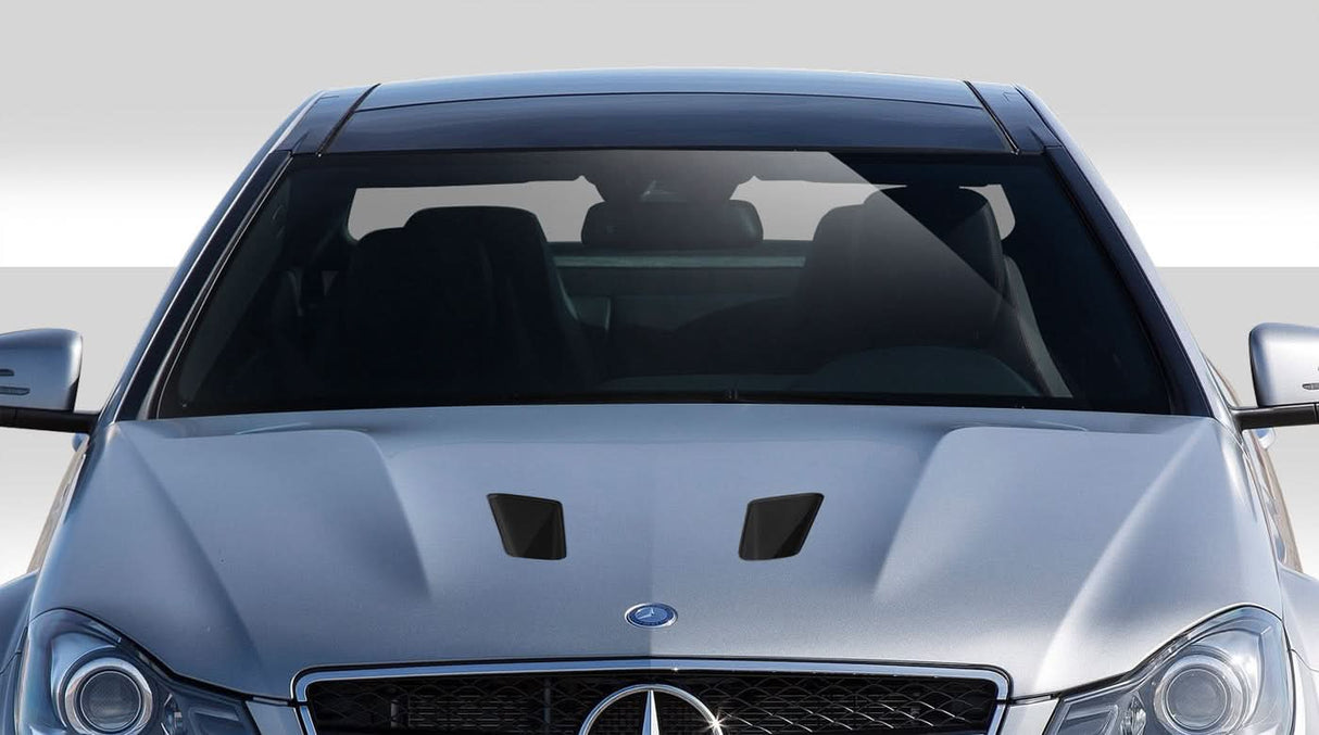 2012-2014 Mercedes C63 W204 Black Series Look Hood - FRP