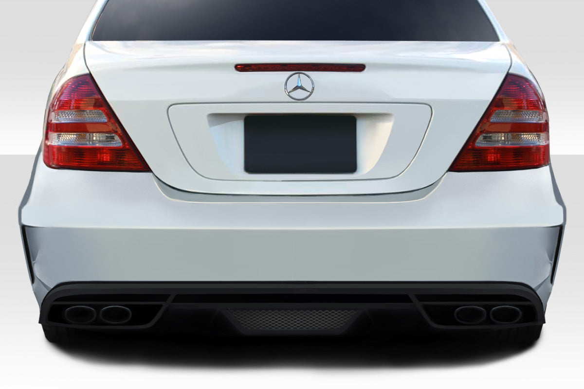 2001-2007 Mercedes C Class Black Series Look Rear Bumper Cover - FRP