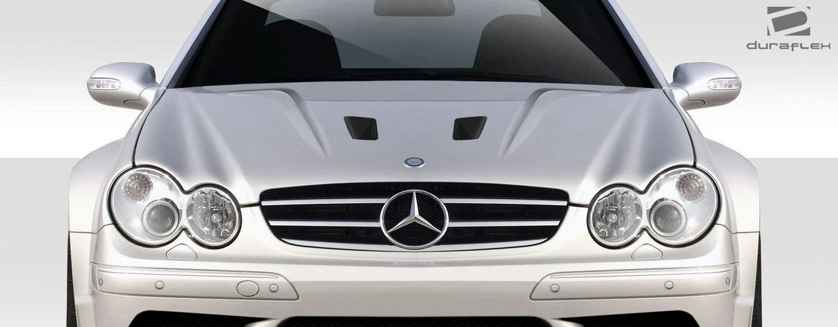 2003-2009 Mercedes CLK W209 Black Series Look Hood - FRP