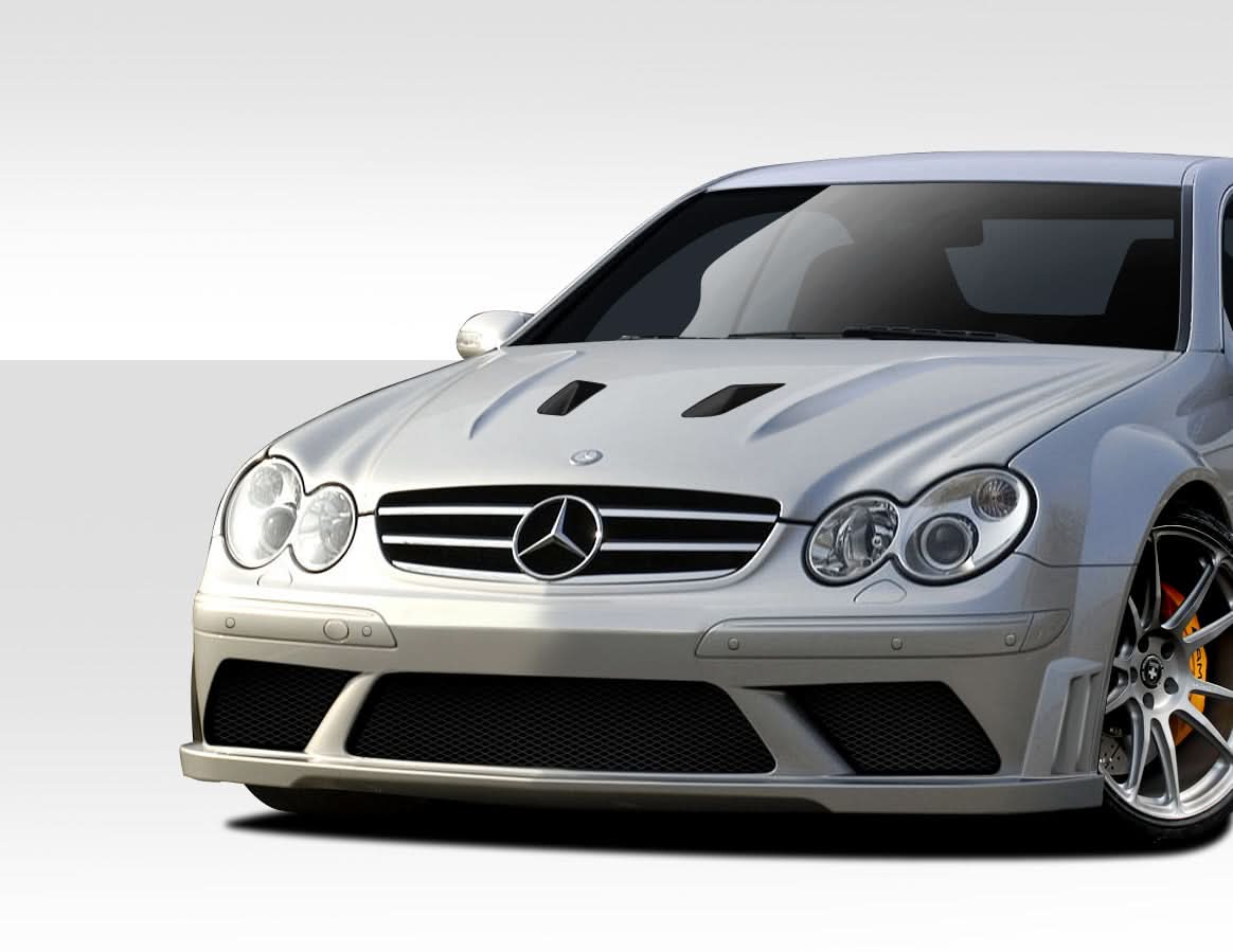 2003-2009 Mercedes CLK W209 Black Series Look Hood - FRP