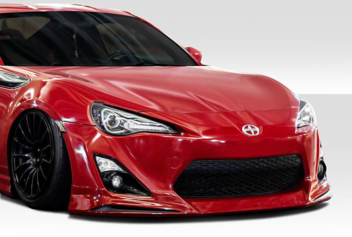 2013-2016 Scion FR-S Modellista Look Front Lip Under Spoiler - 3 Piece