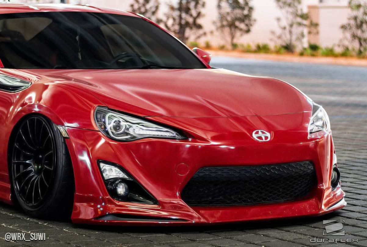 2013-2016 Scion FR-S Modellista Look Front Lip Under Spoiler - 3 Piece