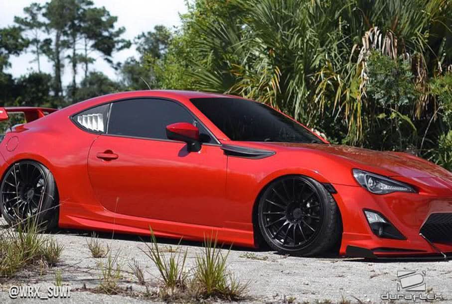 2013-2020 Toyota 86 Modellista Look Side Skirt Rocker Panels - FRP