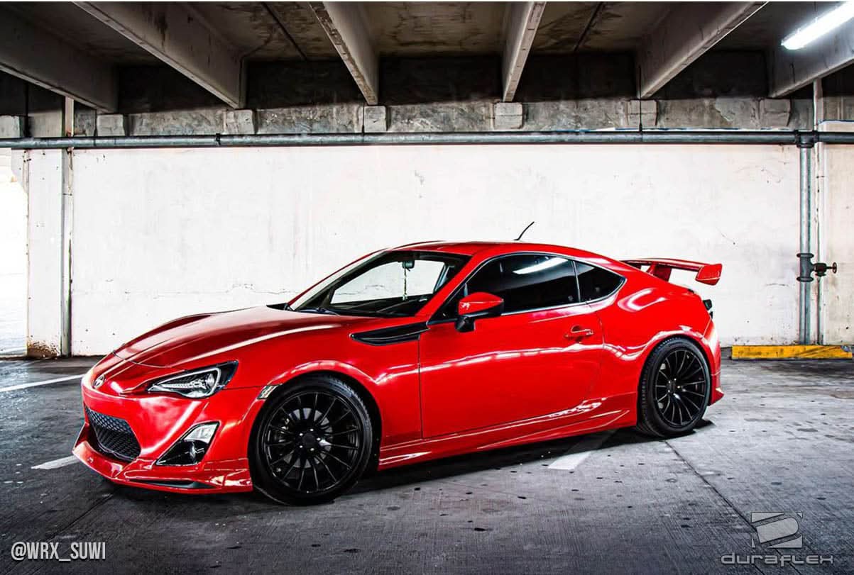 2013-2016 Scion FR-S Modellista Look Body Kit - 7 Piece - FRP