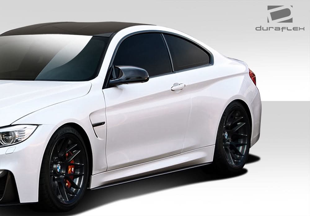 2014-2020 BMW M4/4 Series M Performance Look Side Skirt Splitters