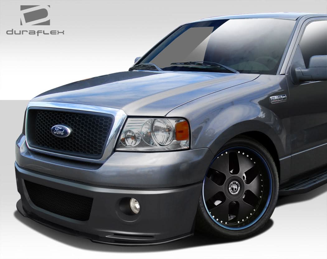2004-2008 Ford F-150 Super Snake Look Front Bumper Cover - FRP