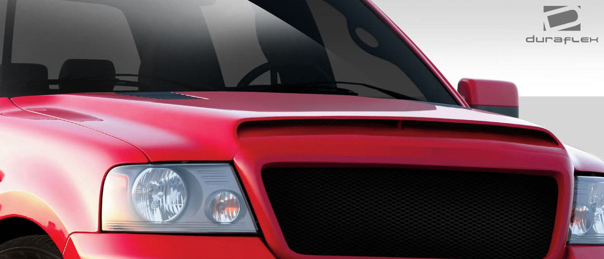 2004-2008 Ford F-150 / 2006-2008 Lincoln Mark LT Super Snake Look Hood - FRP
