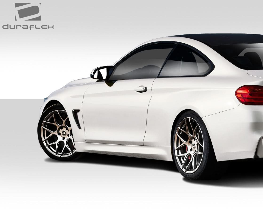 2014-2020 BMW 4 Series M4 Look Side Skirt Rocker Panels - 2 Piece