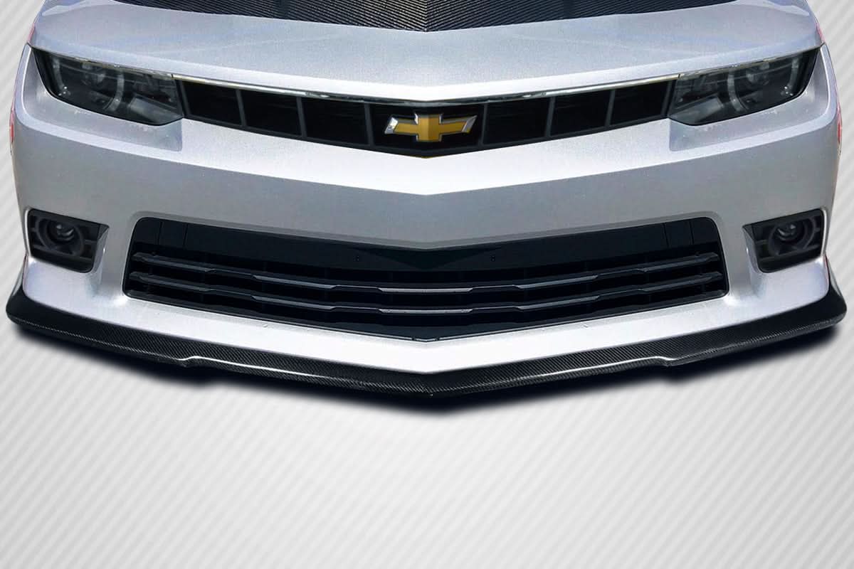 2014-2015 Chevrolet Camaro V6 GMX Style Front Lip Spoiler Air Dam - Carbon Fiber