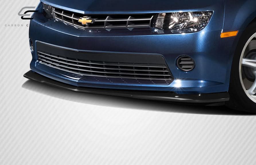 2014-2015 Chevrolet Camaro V6 GMX Style Front Lip Spoiler Air Dam - Carbon Fiber