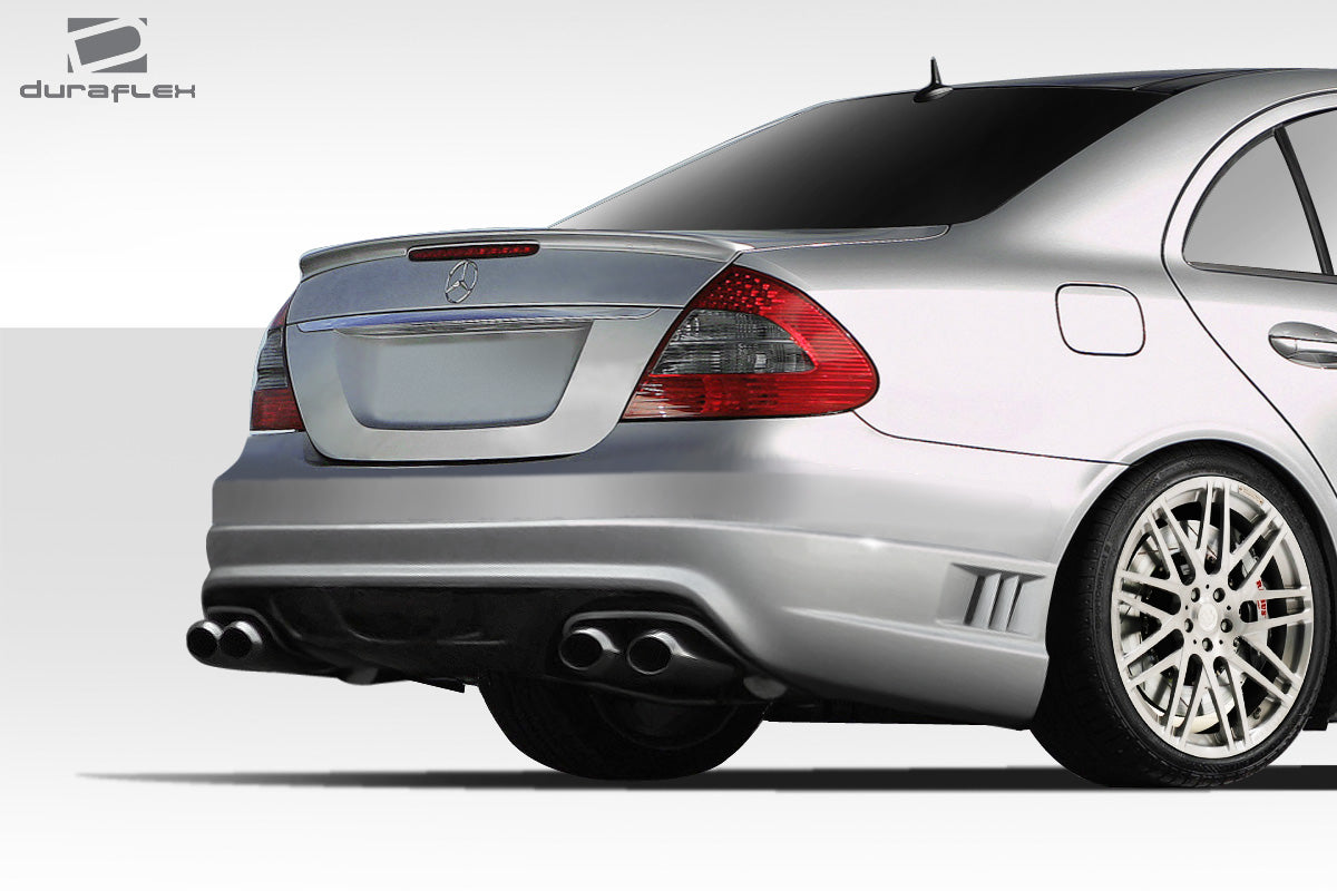 2003-2009 Mercedes E Class W-1 Style Rear Bumper Cover - FRP