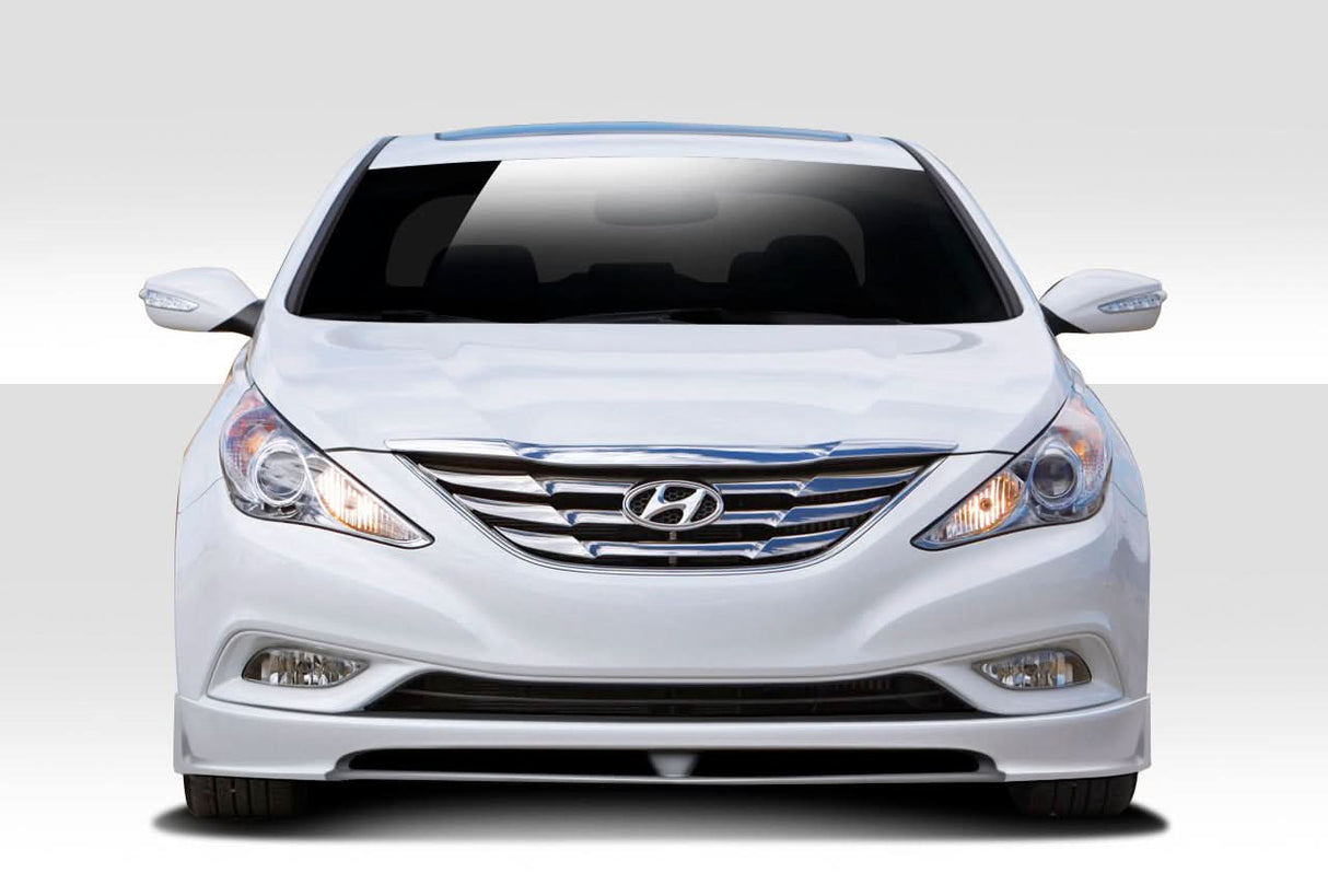 2011-2013 Hyundai Sonata Racer Style Front Lip Spoiler - FRP