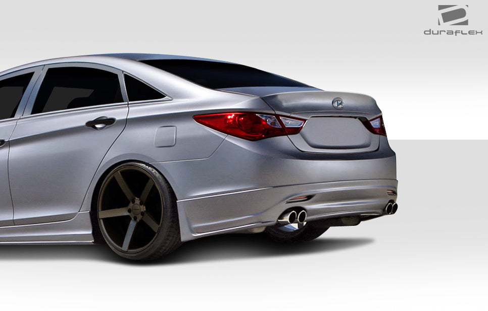 2011-2013 Hyundai Sonata Racer Style Rear Lip Spoiler - FRP